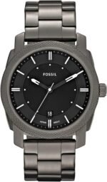 Fossil Machine Men's Watch with Stainless Steel or Leather Band, Chronograph or Analog Watch Display