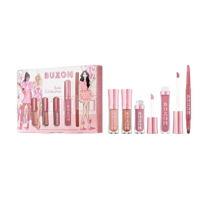 BUXOM Full-On Plumping Lip Polish, Tinted Lip Plumper Gloss, Plumping Formula with Peptides & Vitamin E, Moisturizing Lip Plumping Gloss