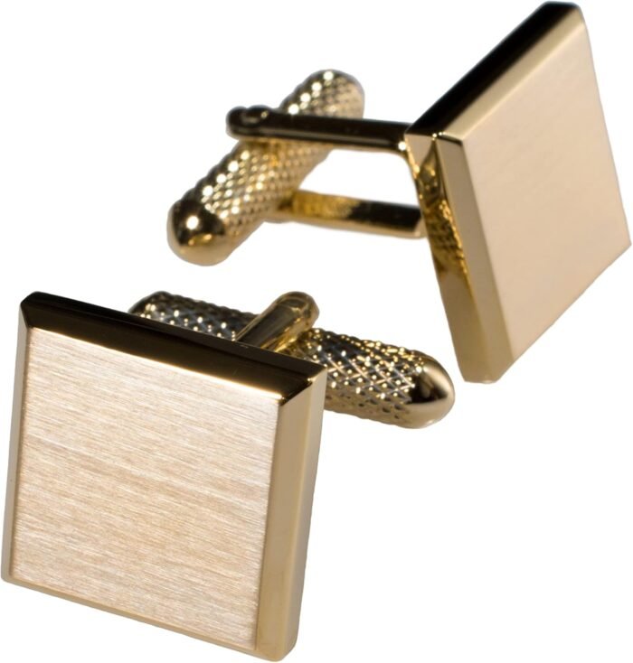 [TAVARAT] Cufflinks for Men cuff links mens Black Silver Light Gold Tps-166